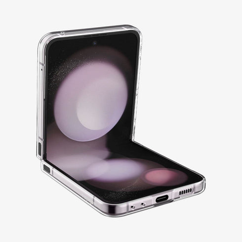 ACS06229 - Galaxy Z Flip 5 Case AirSkin in black showing the back